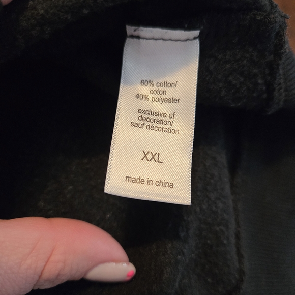 Maurices Black Sweater with Rose Design - Picture 6 of 6